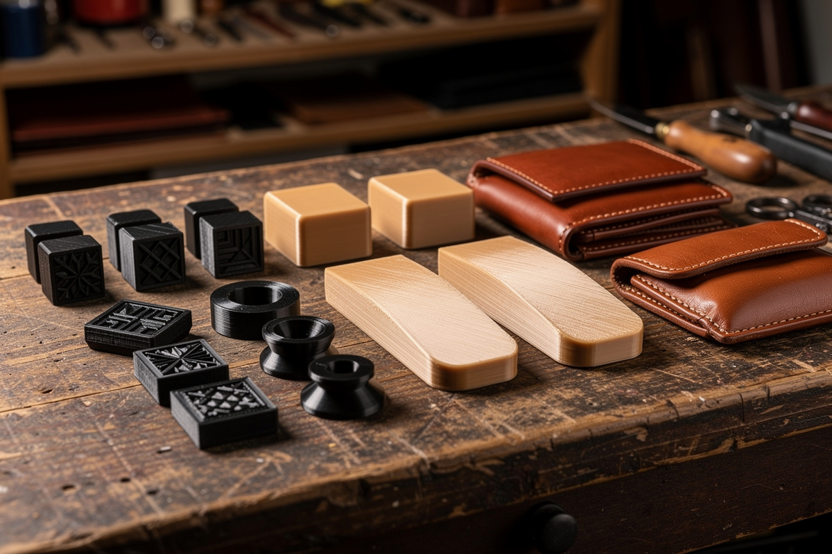 3D-Printed Leather Tooling: Stamps, Edge Slickers, and Form Blocks
