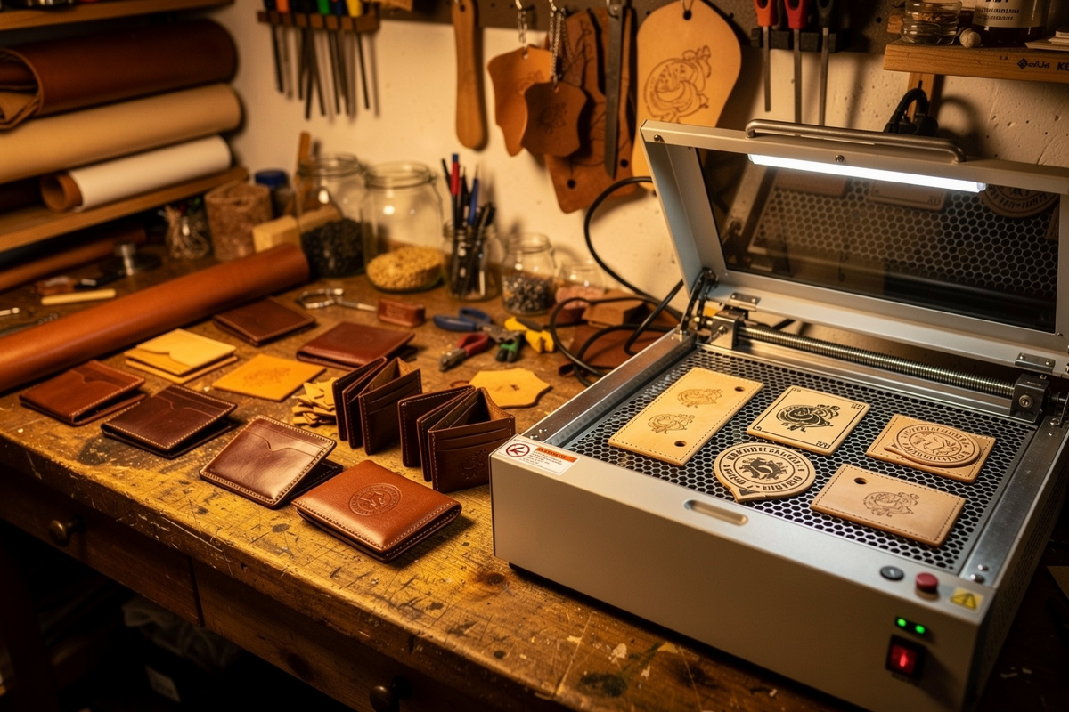 Laser-Engraved Leather Project Guide: Wallet, Patch, and Belt Designs