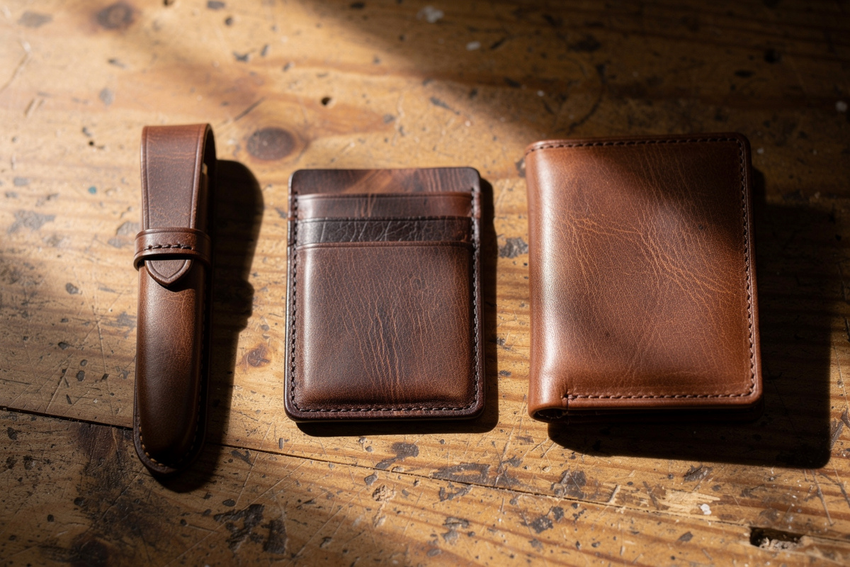 Leather Projects for Beginners: The Right First Three Builds