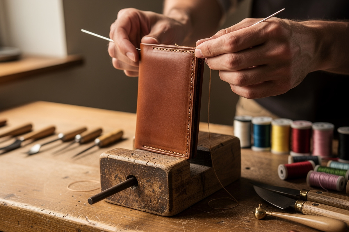 Leather Stitching Techniques: Saddle Stitch and Beyond