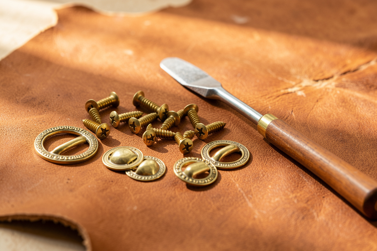 Chicago Screws and Conchos: A Leathercraft Guide