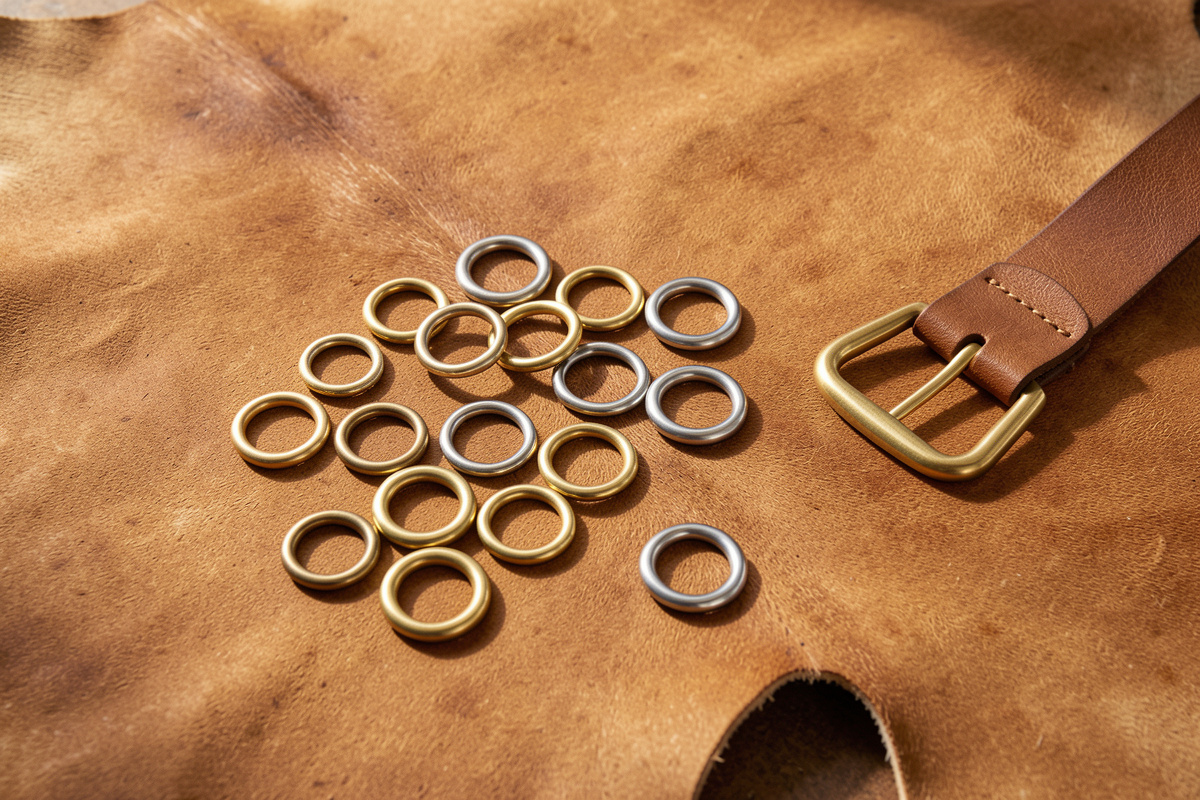 D-Ring and O-Ring Selection for Leather: Size, Metal, Weld