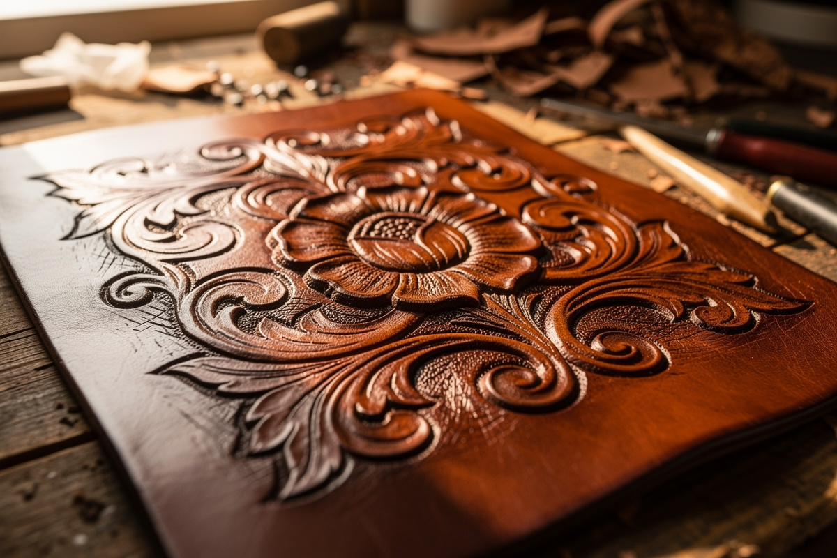How to Antique Leather: Aged Finish With Resist Control