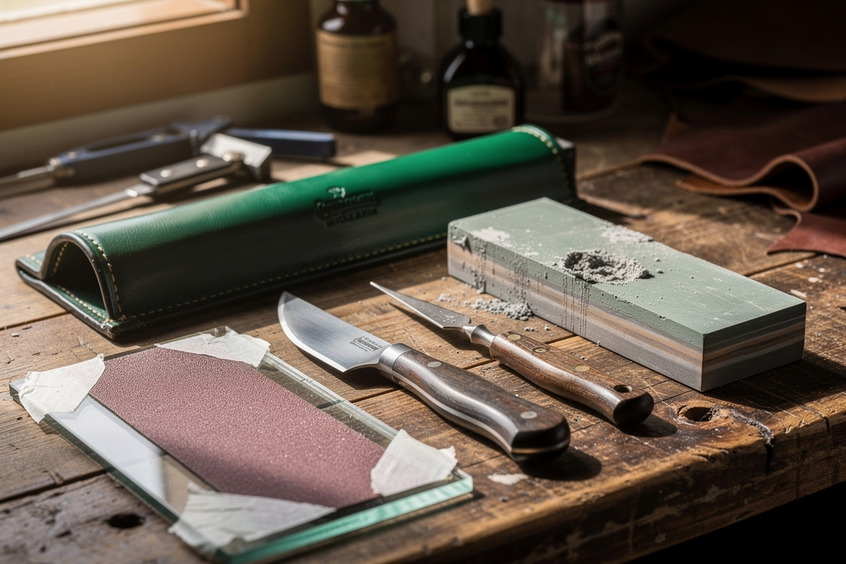 How to Sharpen Leather Tools: Strop and Stone Guide