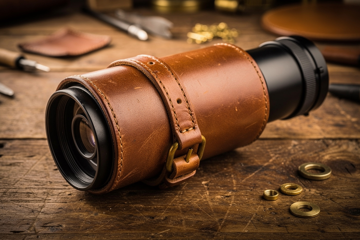 Handmade Leather Telescope Straps and Cases: Protecting Your Glass with Custom Covers