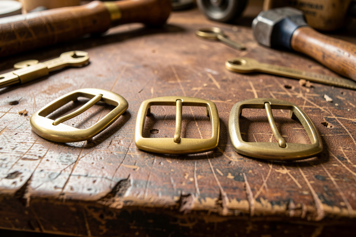 Leather Buckle Types Compared: Roller, Center Bar, Heel Bar