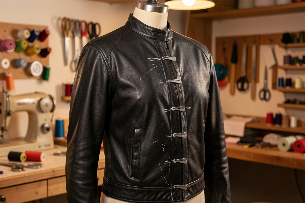 Leather Jacket Alterations: Taking In, Shortening and Refitting