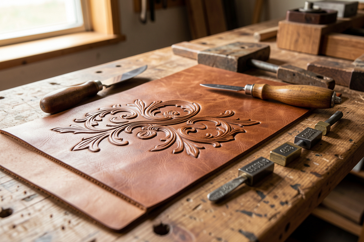 Leather Tooling Guide: Carving, Stamping and Casing From the Bench
