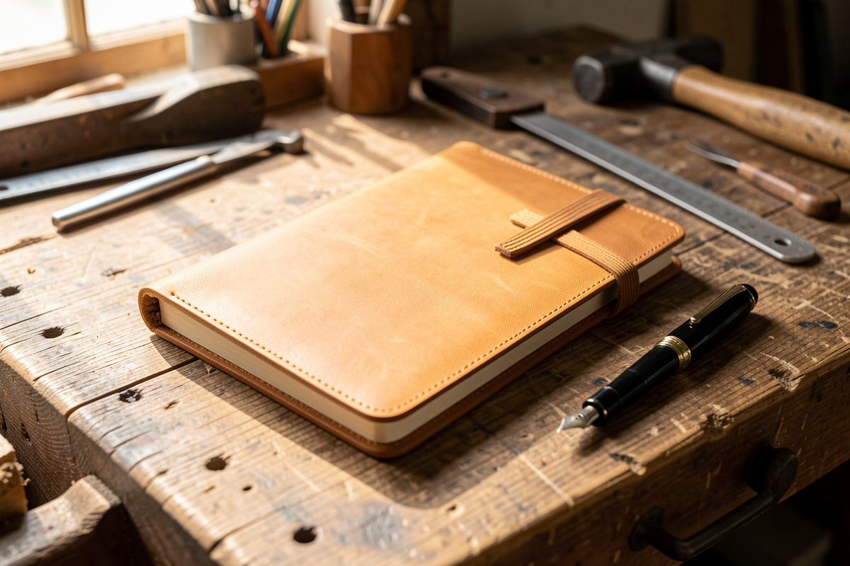 How to Make a Leather Notebook Cover (A5 and Field Notes)