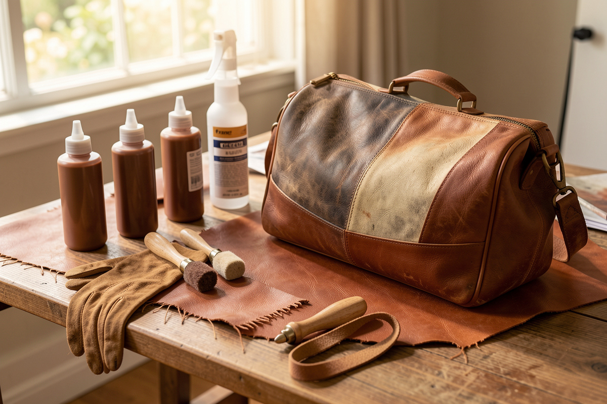 Restoring Faded Leather Color: A Step-by-Step Guide