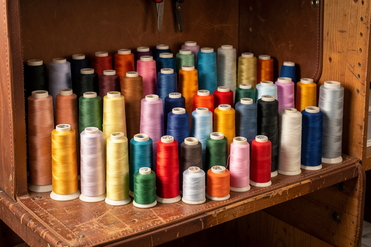 Sewing Machine Thread for Leather: Tex Sizes & Types