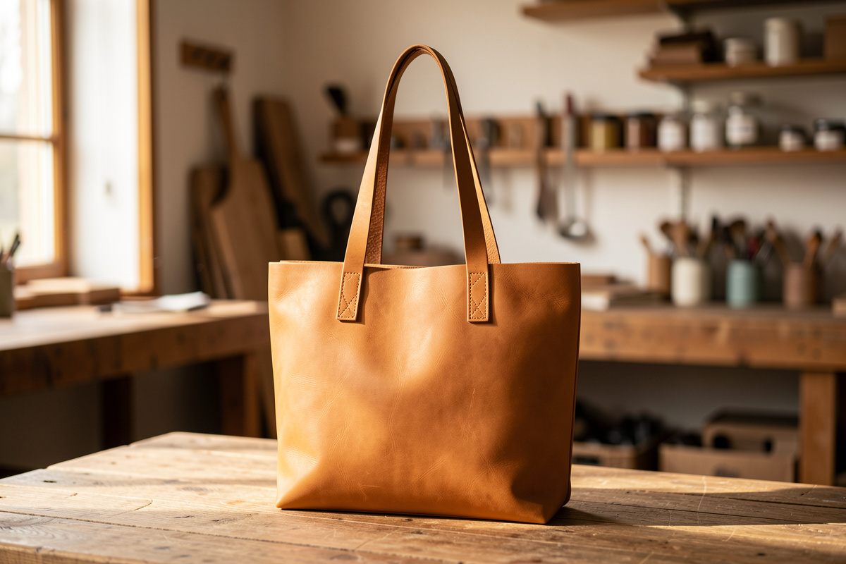 How to Make a Leather Tote Bag: Pattern and Full Build
