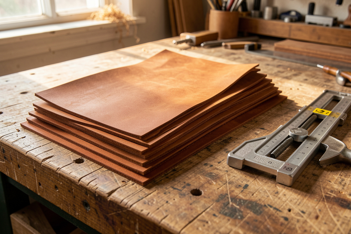 Best Leather Weight for Trays: Holding a Form Without Collapsing