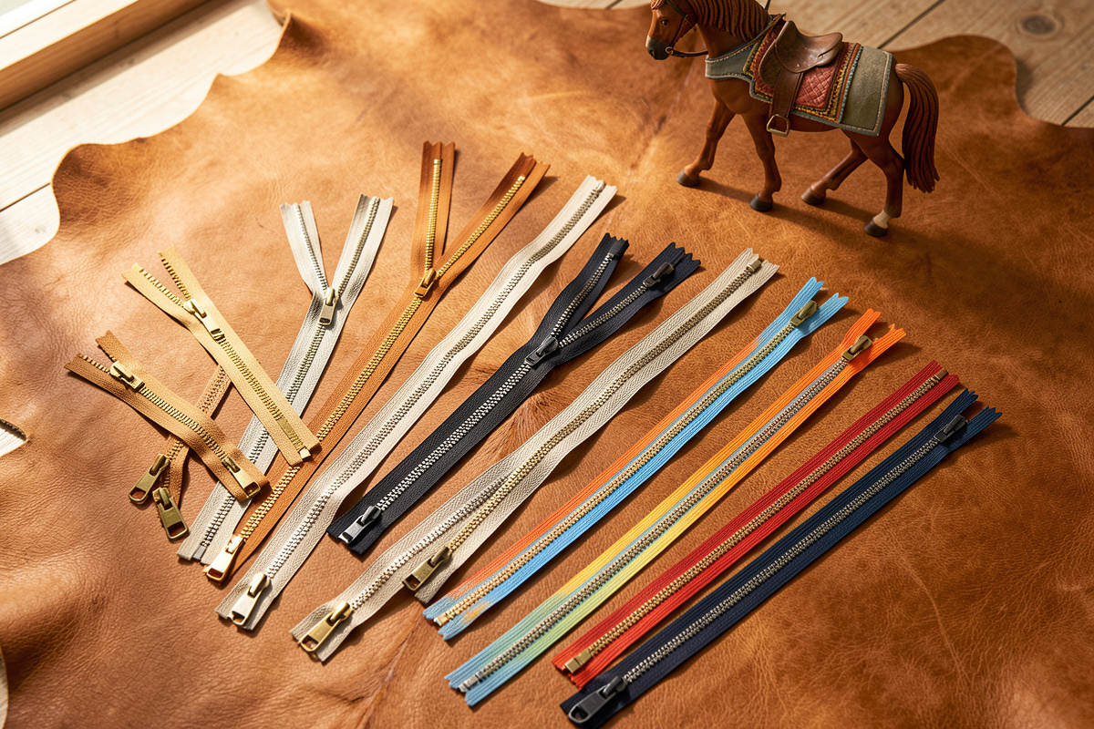 Best Zippers for Leather Goods: YKK Sizes, Metal vs Coil