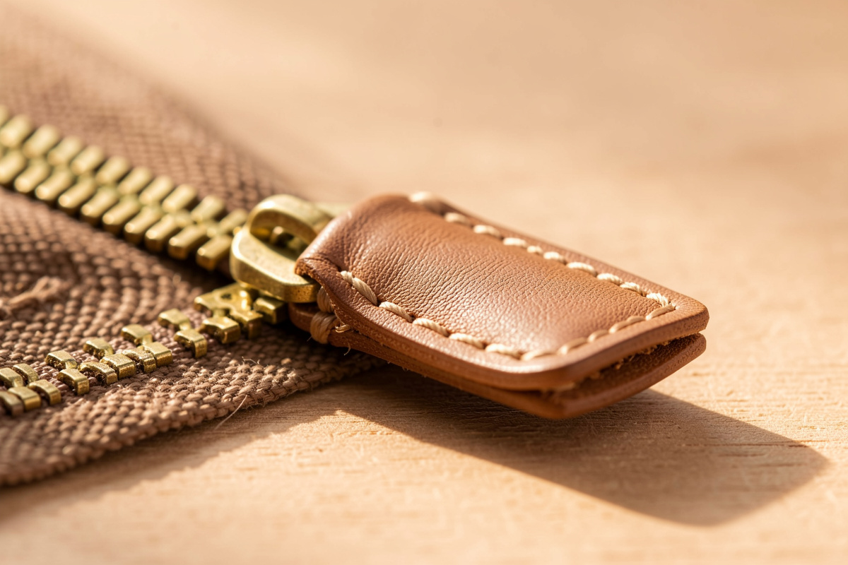 How to Finish Zipper Ends on Leather: Tabs That Stay Flat