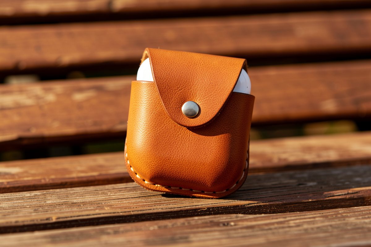 How to Make a Leather AirPods Case: Pattern, Snap, and Fit