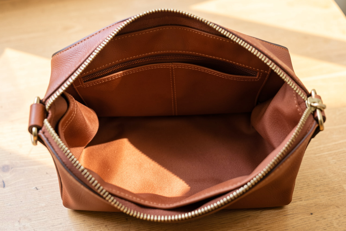 Lining a Leather Bag: Materials, Method and a Clean Finish