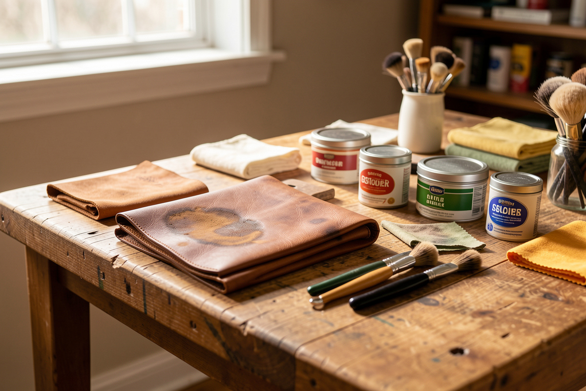 Leather Stains and Damage Fixes: The Complete Removal Guide