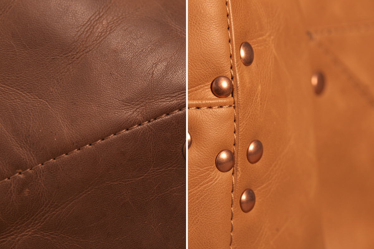 Riveted vs Stitched Leather Bags: Which Construction Lasts Longer?