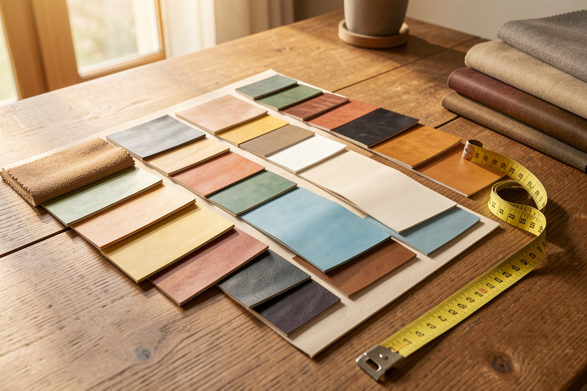 Upholstery Leather Selection: Finish, Grade and How Much to Buy